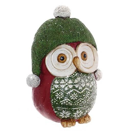 Фигурка декоративная "Сова", L13 W10,5 H16,5 см, 2в.
