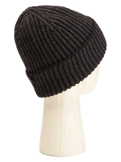 Шапка муж. шерсть+акр LB-A53125 d.grey/black - Labbra фото 2