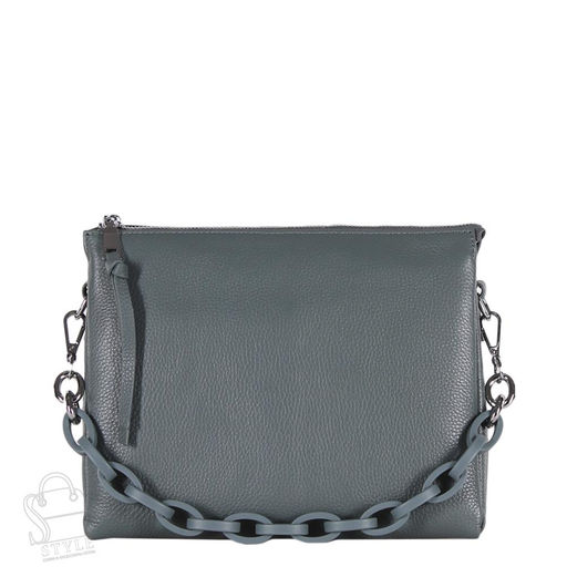 Сумка женская кожаная 8511VG l.blue Vitelli Grassi в Новосибирске