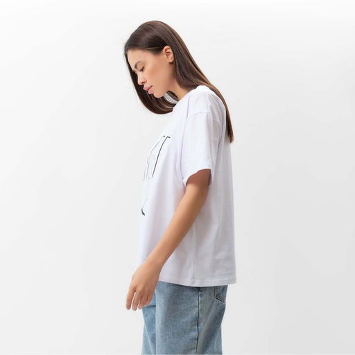 Футболка женская MIST Girl, размер 48-50 (XL), белая