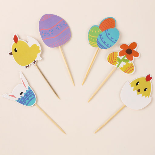 Шпажки Пасха, набор 6 шт. - Страна карнавалия фото 2