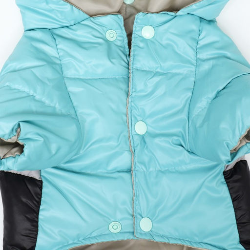 Комбинезон Анорак светоотражающий, размер 16 (ДС 36, ОГ 46, ОШ 35 см), чёрно-голубой - Simaland фото 12