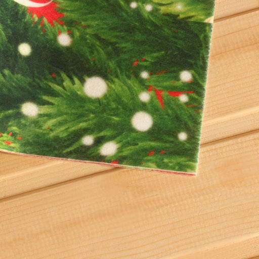 Коврик-лежак с принтом С Новым годом, пожелание, 50х155 см - Банная забава фото 5