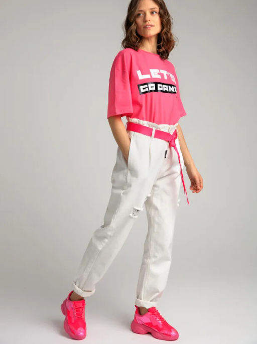 PlayToday / Брюки текстильные джинсовые для женщин  фото 7