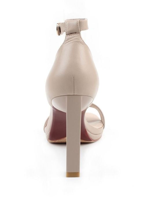 08-A78F-620E BEIGE Босоножки женские (натуральная кожа)