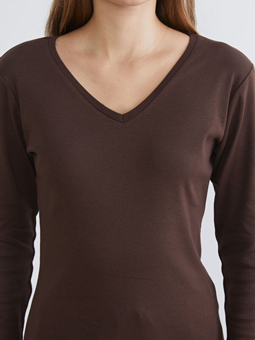 V Yaka Uzun Kollu Kad?n Ti??rt