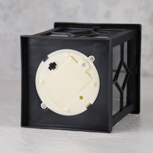 Светильник фонарь настольный 10х10х20 см три свечи / W672-19 /уп 48/ черный - Галеонтрейд фото 5