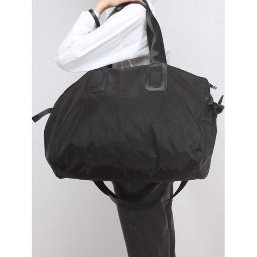 Сумка текстиль BoBo-0885-1, 1отд, плечевой ремень, черный 246560  фото 4