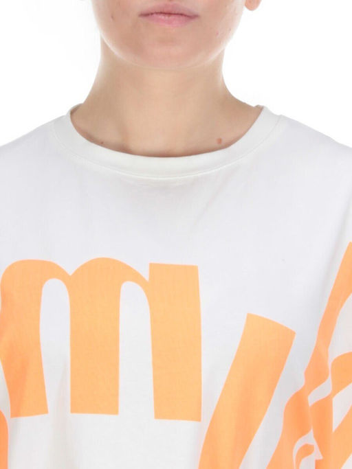 KD-792 WHITE/ORANGE Костюм-двойка женский 7986 TREND