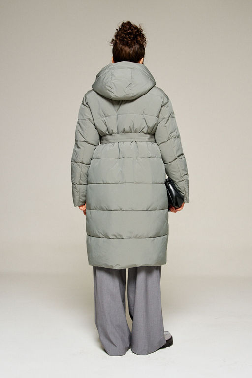 Пальто Beautiful Free 8024 шалфей