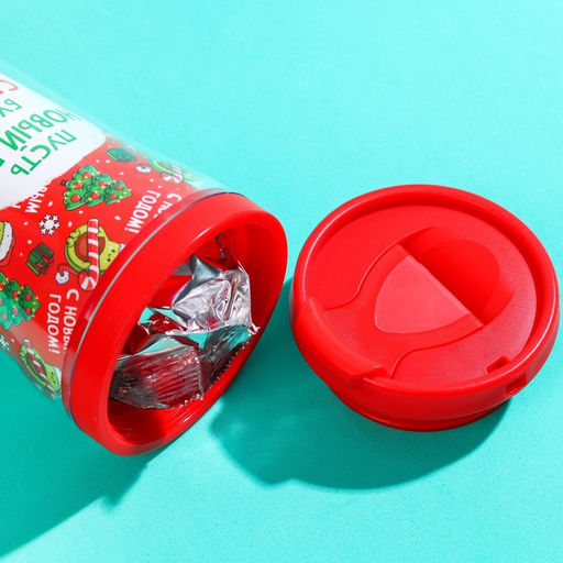 Чай чёрный в термостакане Новый год будет сладким, вкус: яблочный штрудель, 20 г