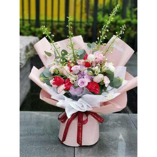 Пленка для цветов Ярко матовая, светло-голубой, 57 см ? 5 м 65 микрон - UPAK LAND фото 5