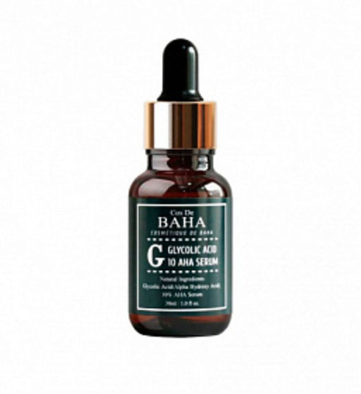 Cos de baha *Glycolic Serum 30ml (G)*Сыворотка для проблемной кожи с гликолевой кислотой  фото 6