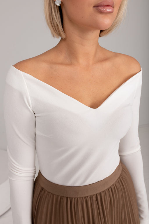 Блузка ТБ-73-1 белый - Angelika фото 4