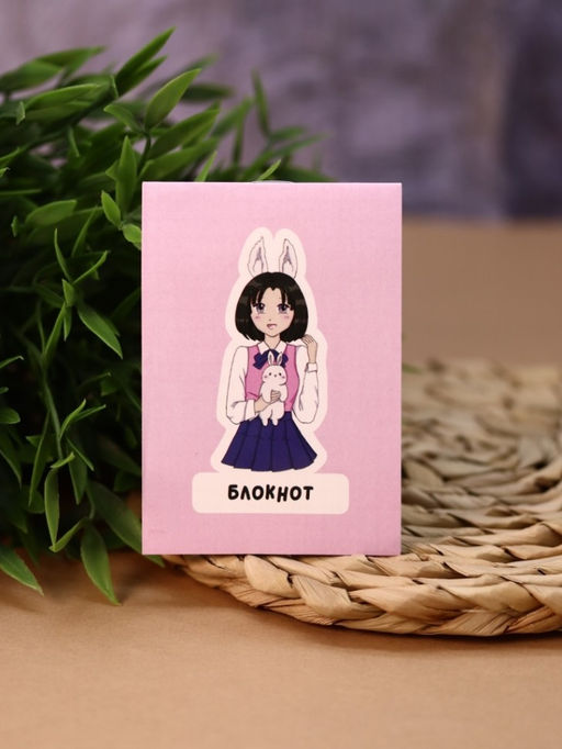 Блокнот А7 Аниме Love bunny girl - I likegift фото 2