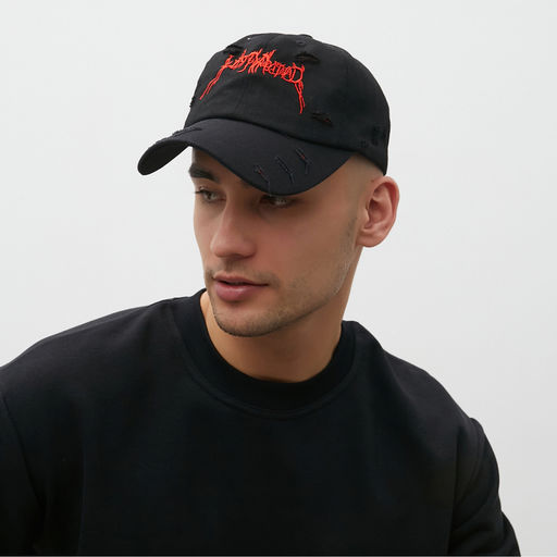 Бейсболка с вышивкой MINAKU, размер 58, чёрная