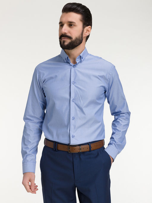 Сорочка мужская длинный рукав GREG 211/131/7306/Z/b/1_GB  фото 9
