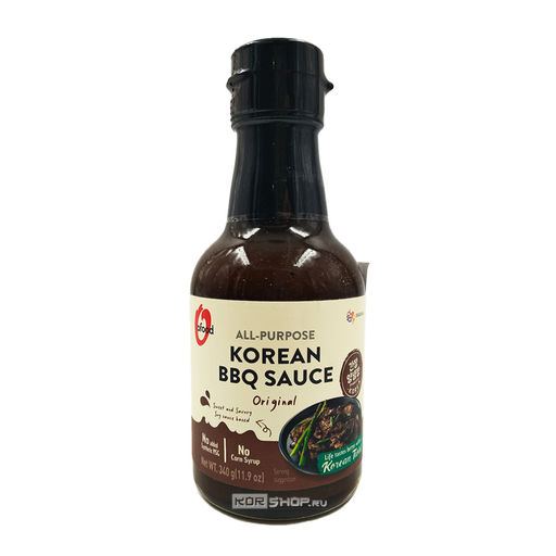 Корейский соус оригинальный для барбекю (универсальный) All-Purpose Korean BBQ Sauce OFood Daesang, Корея, 340 г Акция