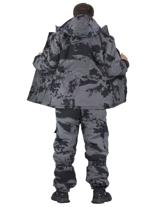 Зимний костюм Forest trail Grey для активного отдыха (на флисе) - Rax фото 7