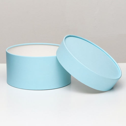 Подарочная коробка Морской аквамарин голубой, завальцованная без окна, 21х11 см - Simaland фото 2