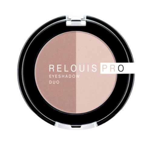 RELOUIS Тени Pro Eyeshadow DUO двойные тон 101
