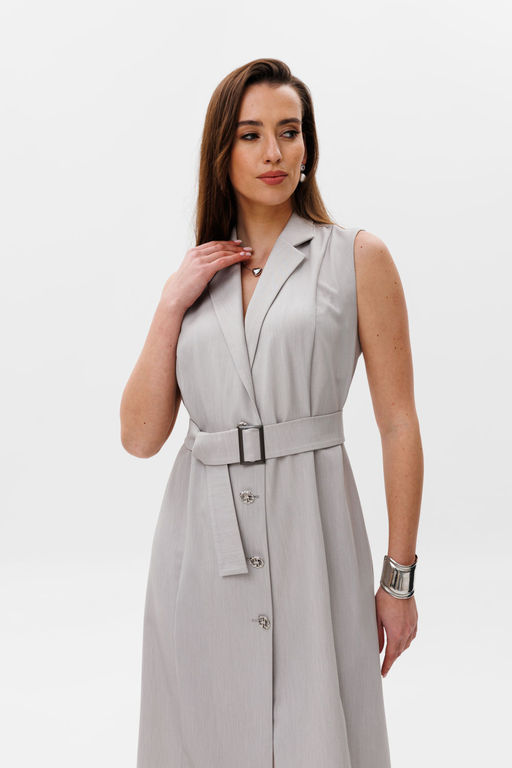 Платье NIKVA н490-2 дымка  фото 4