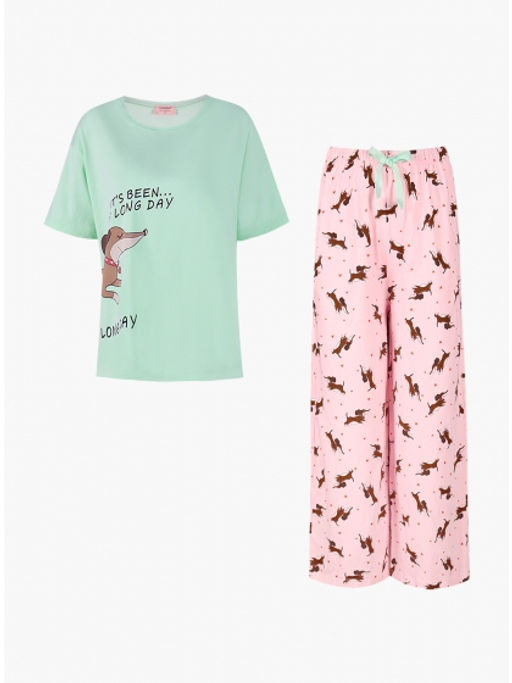 Домашняя пижама Индефини (Арт.554000-3021TBC) - Indefini фото 5