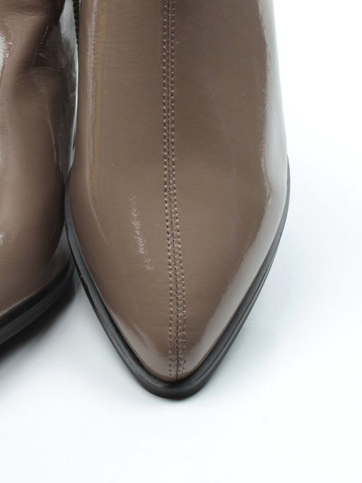 01-PCG265-2 DK.BEIGE Ботинки демисезонные женские (натуральная кожа, байка) - Фабричный китай фото 11