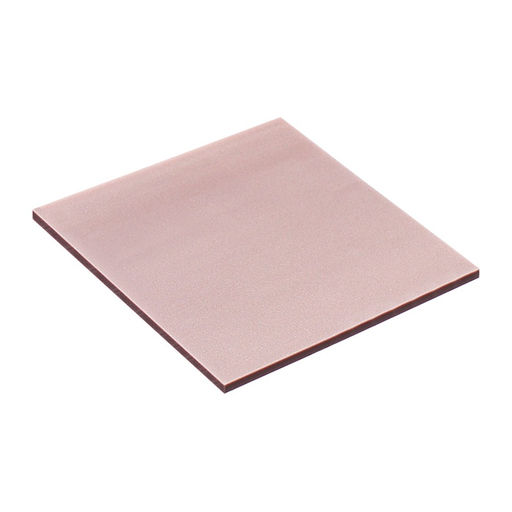 Цена за 2 шт. Блок с липким краем 76×76 мм, 50 листов, кофейный перламутр, пластик