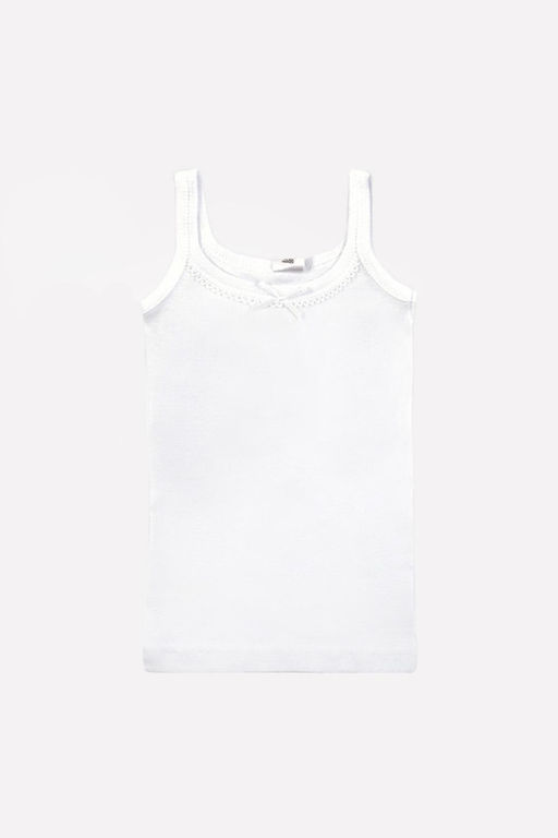 Crockid _ КБ 1076/белый Ан майка для дев