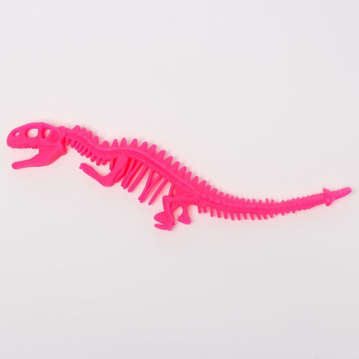 Цена за 4 шт. Антистресс сквиш мялка «Скелет динозавра», в шоубоксе, МИКС