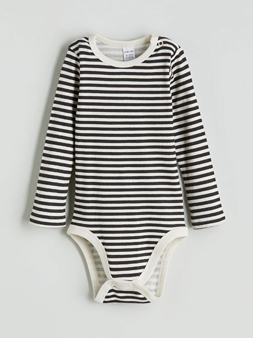 Bask?l? Erkek Bebek ??t??tl? Body 2li