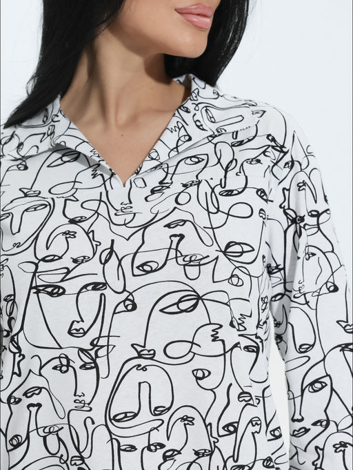 Тэффи туника женская (кофе) - Lovetex фото 39