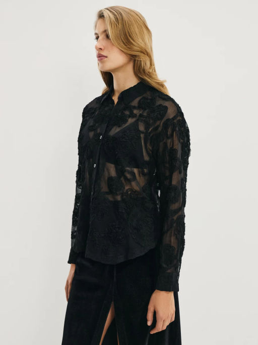 Блузка с аппликациями / Zarina