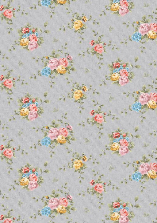 Ткань для пэчворка PEPPY ВЕРСАЛЬСКИЕ САДЫ ФАСОВКА 50 x 55 см 146 г/кв.м 5 100% хлопок