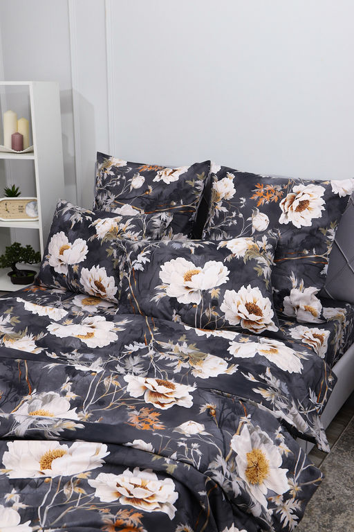 Пододеяльник поплин Темная ночь 2