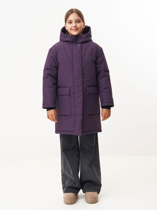 Куртка зимняя 25377-518 ежевичный