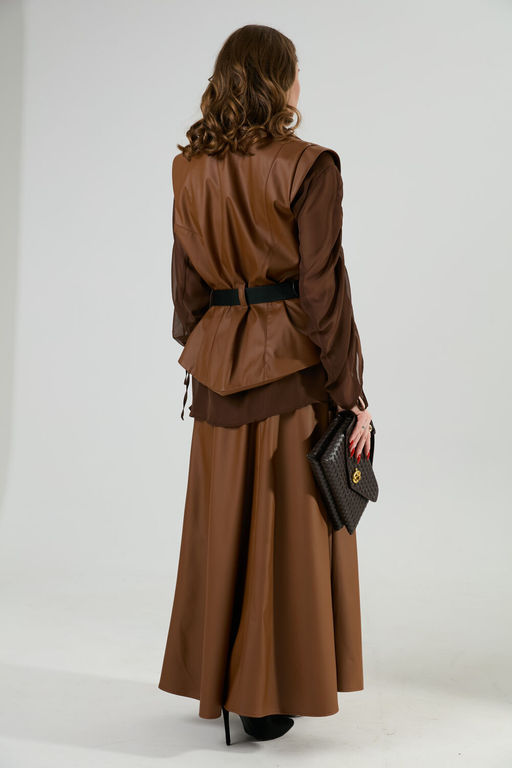 Жилет NIKVA н1027-3 шоколад