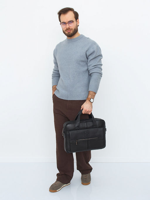 Портфель 11019Z black Zinimsk
