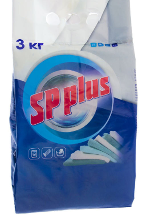 ### SP PLUS стир.порошок 3кг Автомат (п/э пакет)