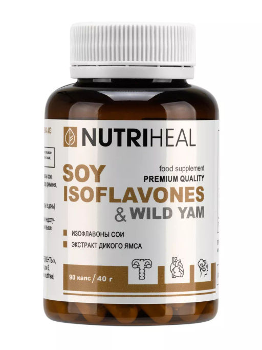 Изофлавоны комплекс в капсулах для женского здоровья - NUTRIHEAL фото 16