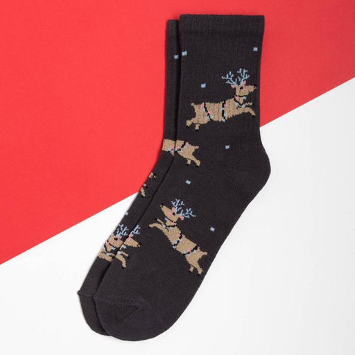 Носки новогодние женские KAFTAN «Олень» размер 36-40 (23-25 см)