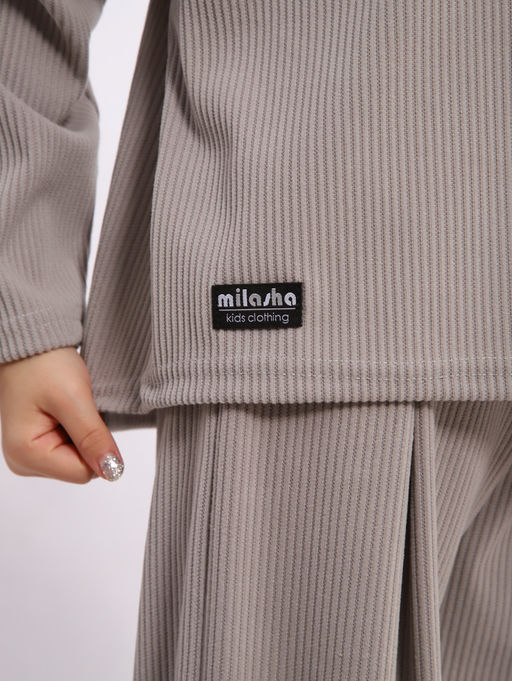 КМ173 Костюм Алисия (серый) - Милаша фото 7