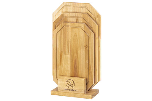 Комплект 3 досок 38*22*1,8 см, 34*20*1,8 см, 30*18*1,8 см Гайка на дер. подстав. - Elan gallery фото 27