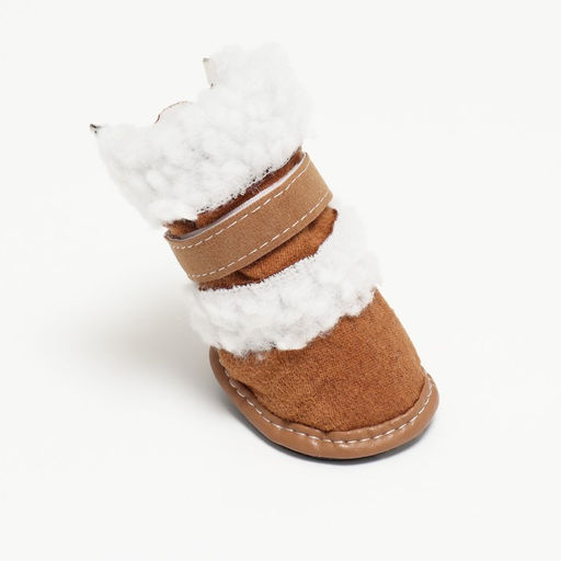 Ботинки Унты, набор 4 шт, размер 2 (подошва 5 х 3,8 см), коричневые - Simaland фото 8