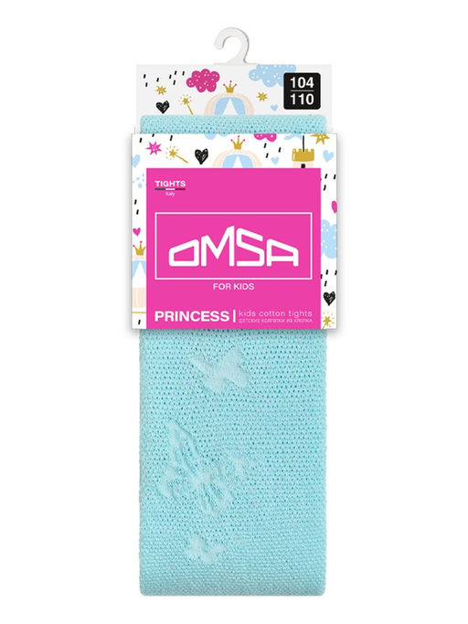 OMSA kids Collant 12A01-1 с ажур рис (бабочки) - pesca  фото 10