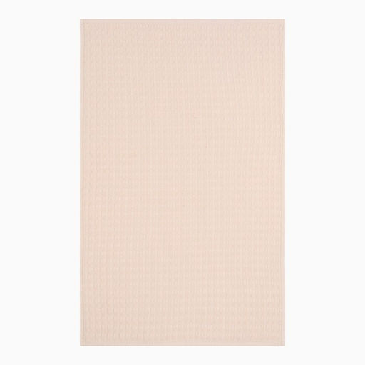 Набор кухонных полотенец Доляна, бежевый, 35?60 см - 4 шт., 100% хлопок, вафля 220 г/м?