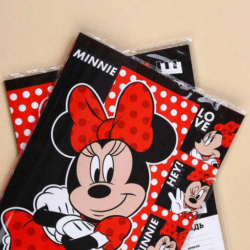 Набор обложек универсальная, 50 мкм, полипропилен, 10шт, Минни Маус - Disney фото 4