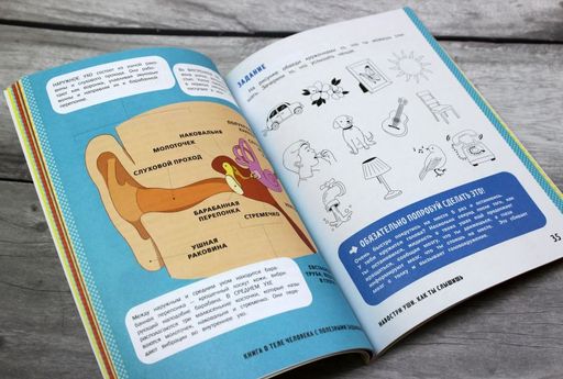 Книга о теле человека с полезными заданиями и упражнениями - Эксмо фото 8