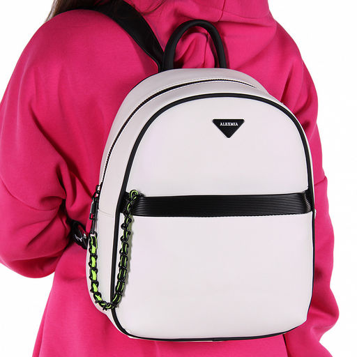 Рюкзак 8878CD white Alex&Mia
